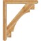 Ekena Millwork Merced Craftsman Rough Sawn Bracket, Western Red Cedar, 4"W x 38"D x 44"H BKT04X38X44MRC04RWR - alternate 4